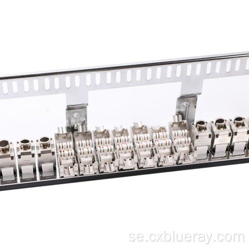 STP Laddad 24 48 Port Jacks Patch Panel